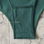 Гладкие хлопковые трусики бразилиана L-XL 1425