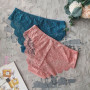 Жіночі трусики сліп мікрофібра з мереживом M 1495
